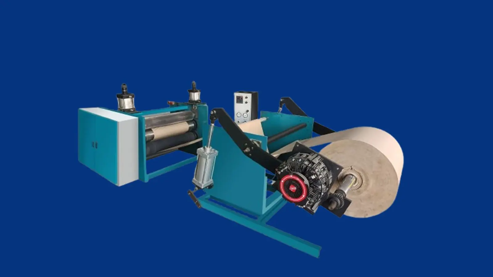 Complete cooling pad production line assembled by Sharma Enterprises in Delhi